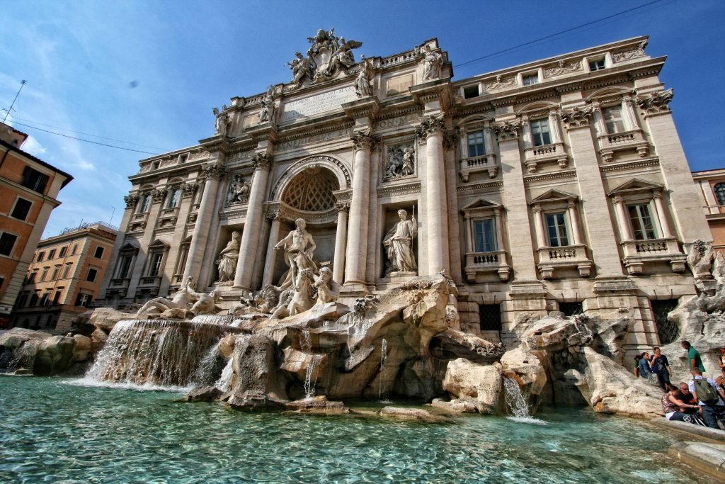 Sehenswürdigkeiten in Rom: Trevi-Brunnen